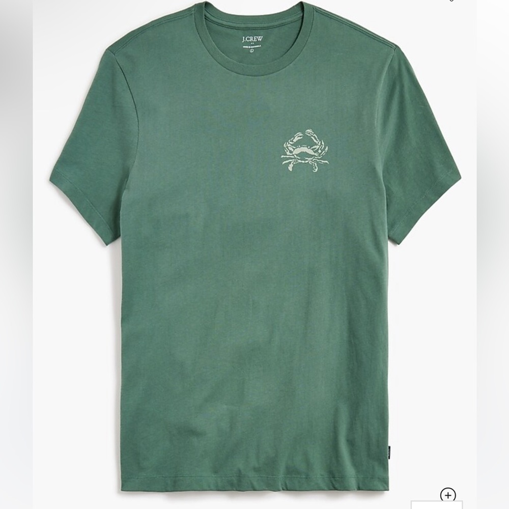 Jcrew Crab graphic tee